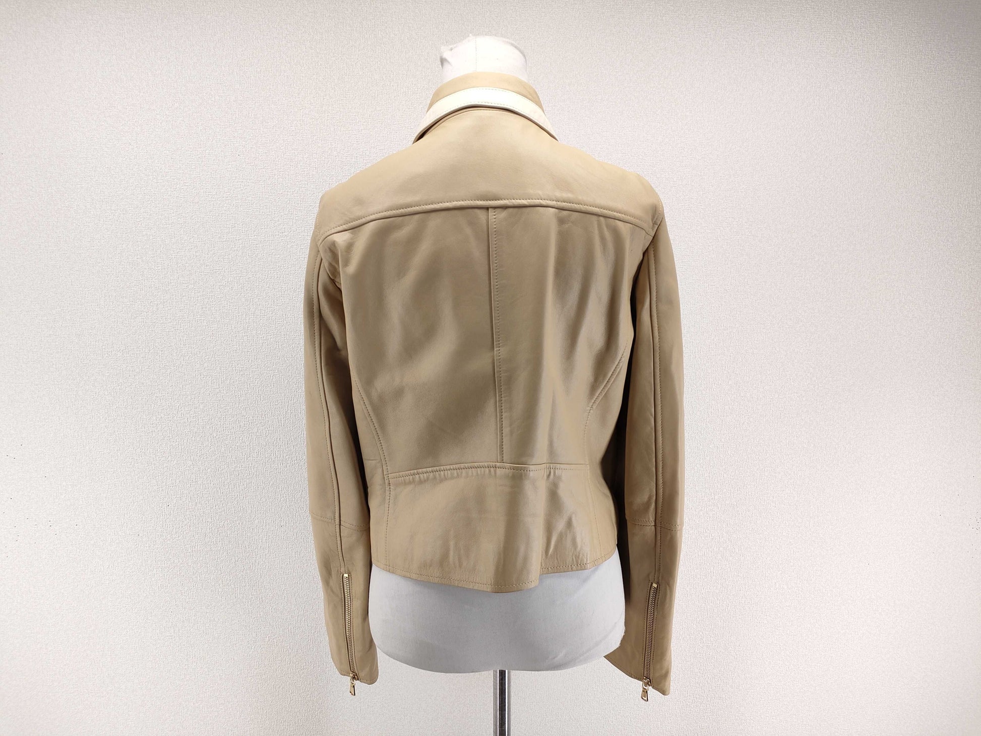 MaxMara Marella Lamb Leather Jacket, Lamb Leather, Sheep Leather, Genuine Leather, Lamb Leather Jacket