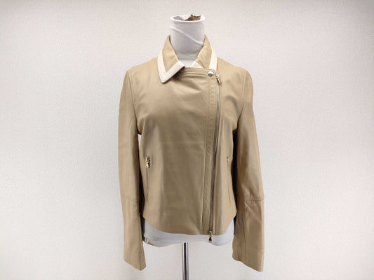 MaxMara Marella Lamb Leather Jacket, Lamb Leather, Sheep Leather, Genuine Leather, Lamb Leather Jacket