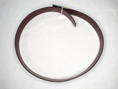 CELINE Sulky Leather Black Belt