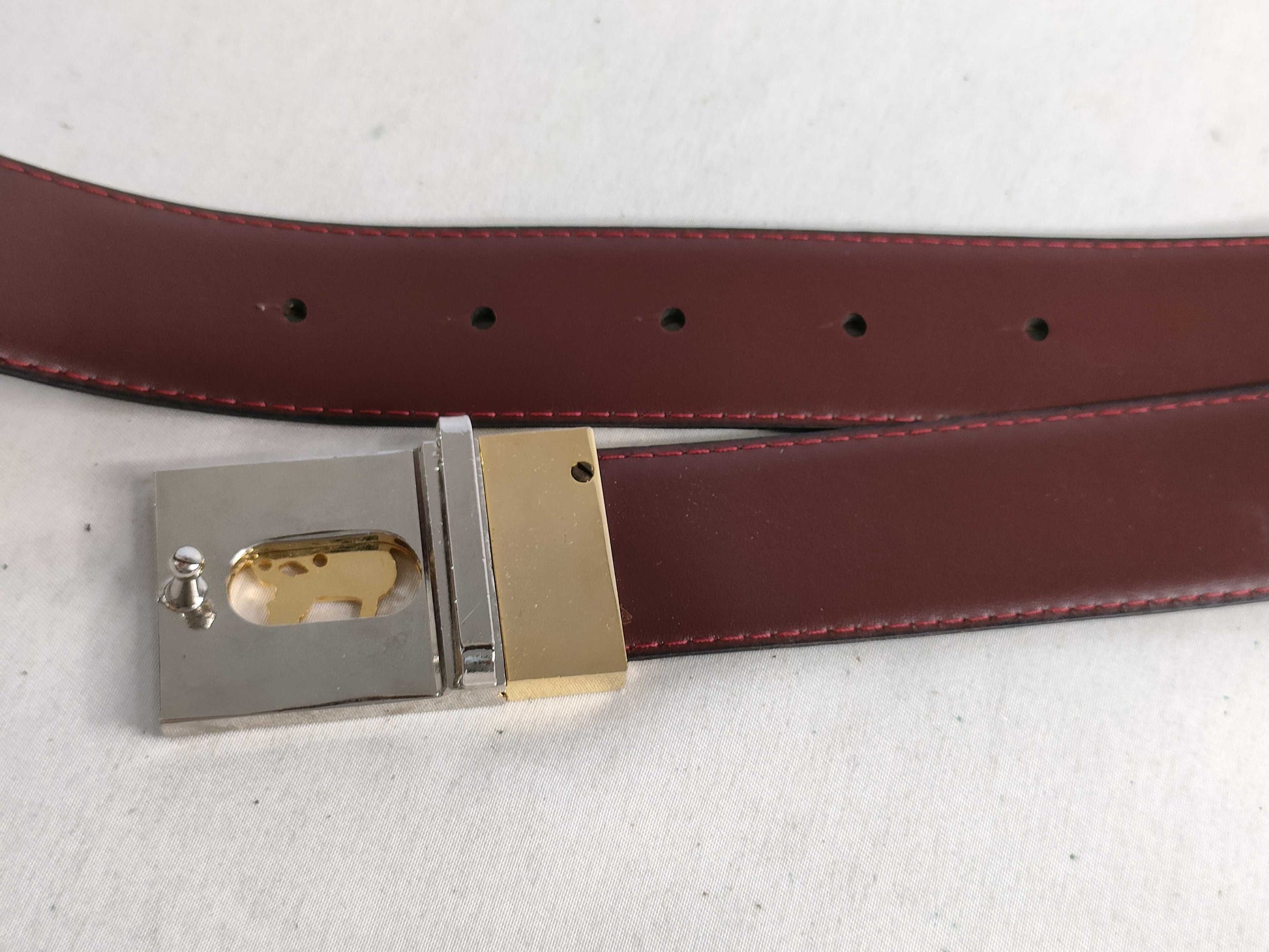 CELINE Sulky Leather Black Belt