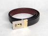 CELINE Sulky Leather Black Belt