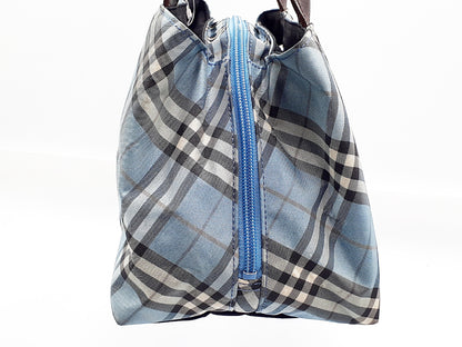 BURBERRY Blue Label Nova Check Leather Handbag