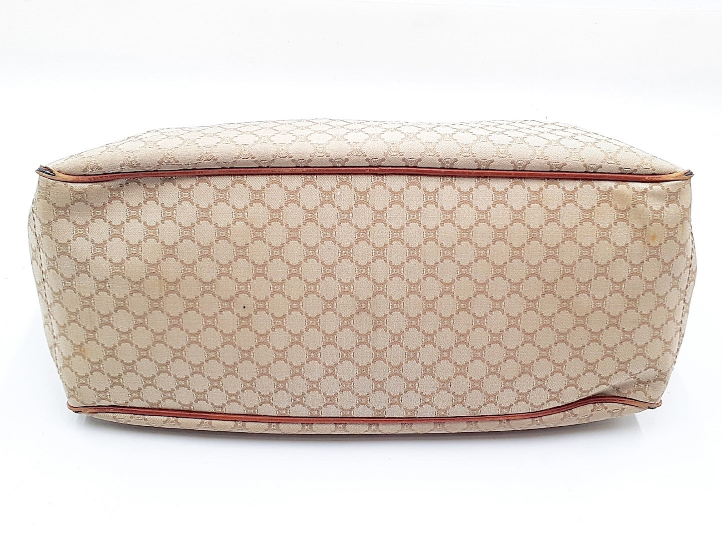 CELINE Boogie Macadam Gold Hardware Leather Handbag