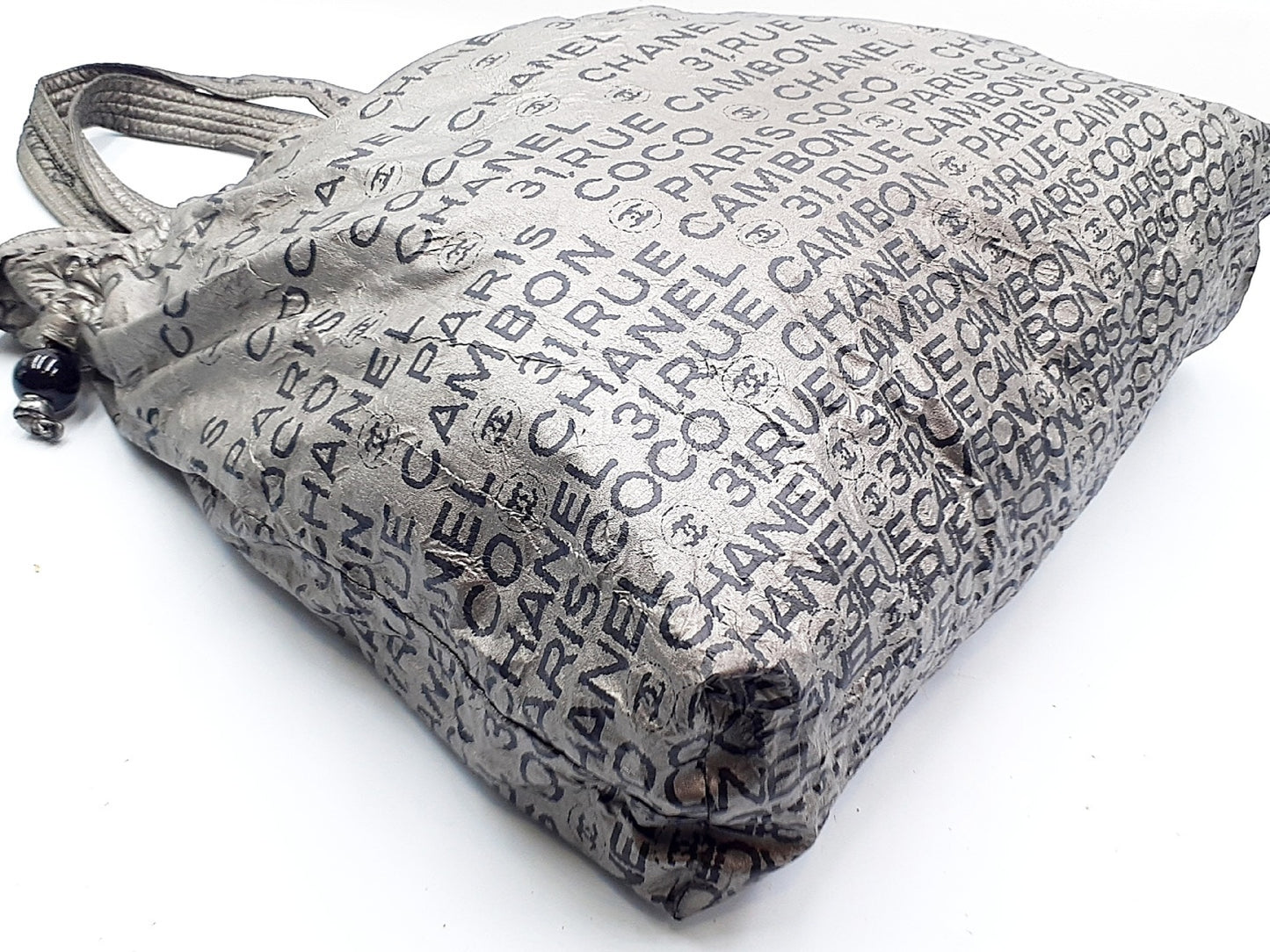 CHANEL Unlimited Silver 12 Series Tote Bag