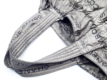 CHANEL Unlimited Silver 12 Series Tote Bag