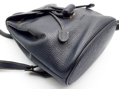 LOEWE Leather Backpack with Gold Hardware