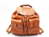 GUCCI Bamboo Leather Backpack with Gold Hardware 003.58