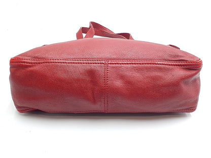 FENDI Zucca pattern leather handbag with Zucca hardware