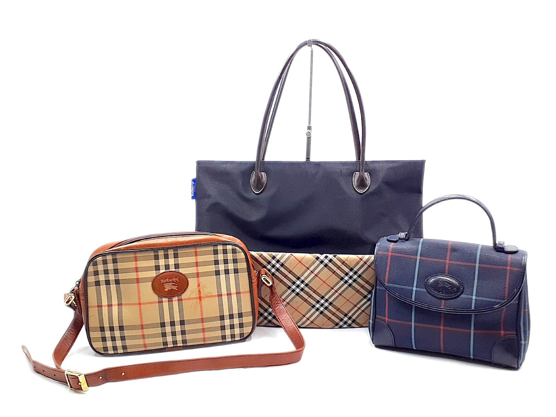 Burberry's Nova Check Leather Bag 3-Piece Set