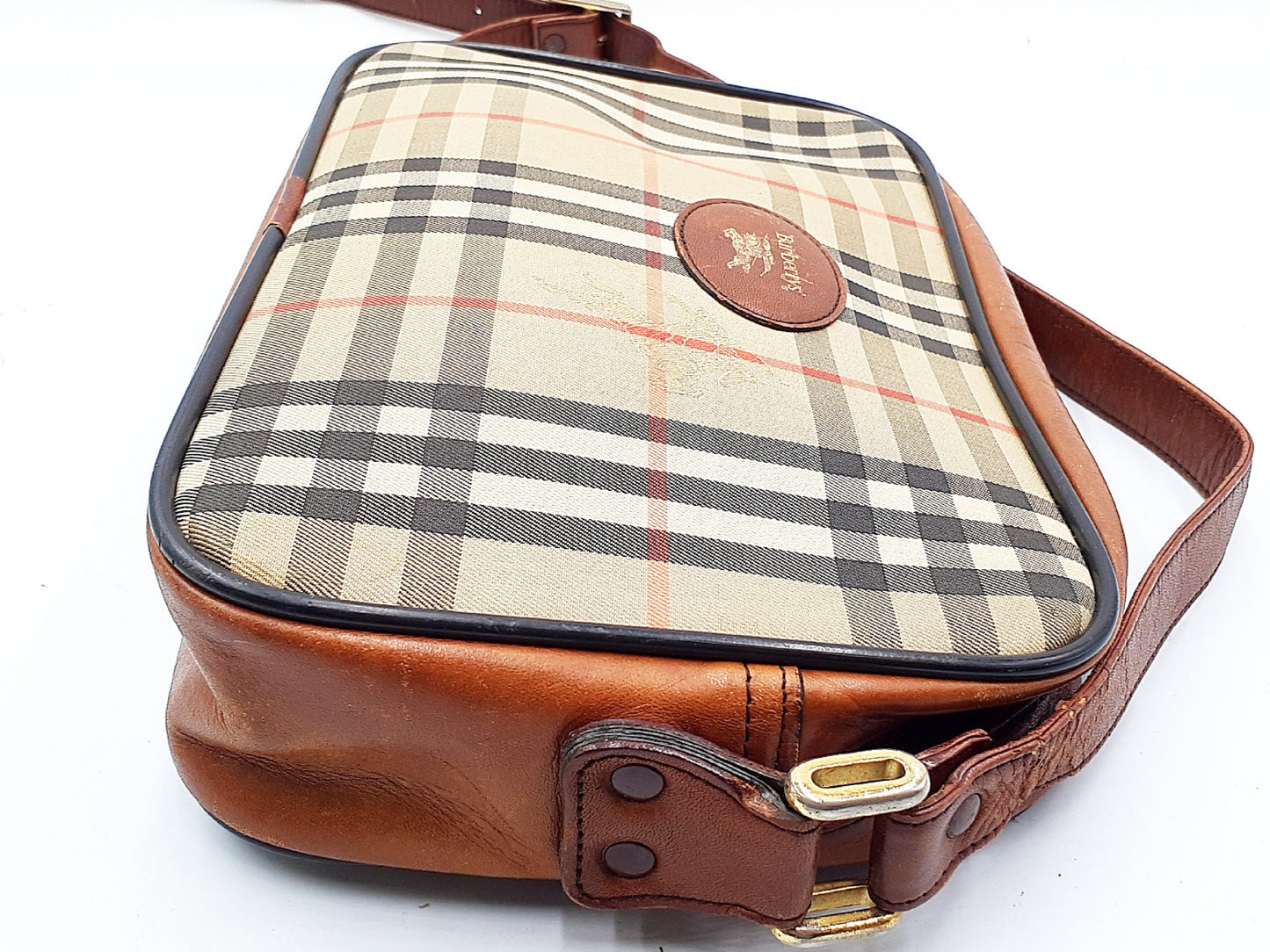 Burberry's Nova Check Leather Bag 3-Piece Set