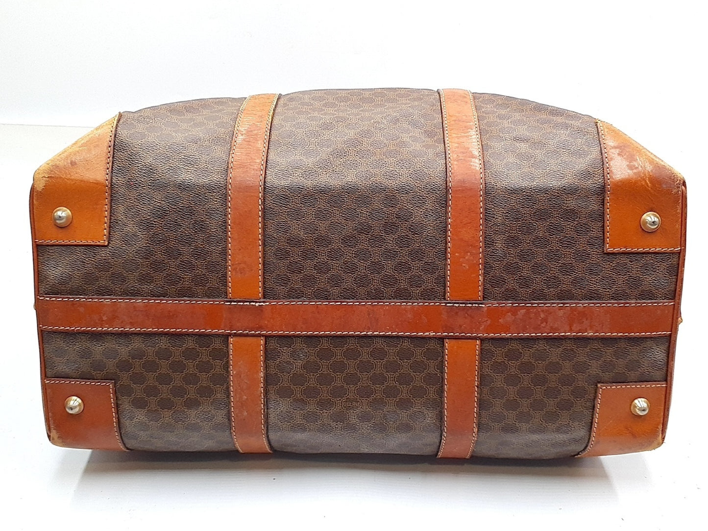 CELINE 4-Piece Macadam Leather Vintage Bag Set