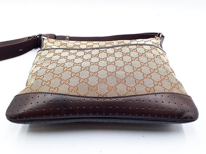 GUCCI GG Imprime 4-Piece Set: GG Imprime GG Canvas Leather Tote, Leather Shoulder Bag, Leather Handbag