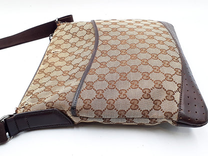 GUCCI GG Imprime 4-Piece Set: GG Imprime GG Canvas Leather Tote, Leather Shoulder Bag, Leather Handbag