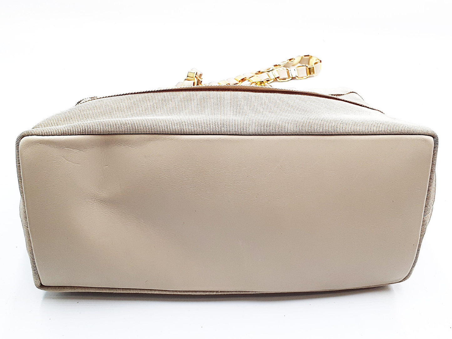 Salvatore Ferragamo Gancini 4-Piece Set Gancini Vara Lizard Leather Chain Shoulder Bag with Gold Hardware