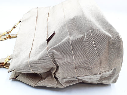 Salvatore Ferragamo Gancini 4-Piece Set Gancini Vara Lizard Leather Chain Shoulder Bag with Gold Hardware