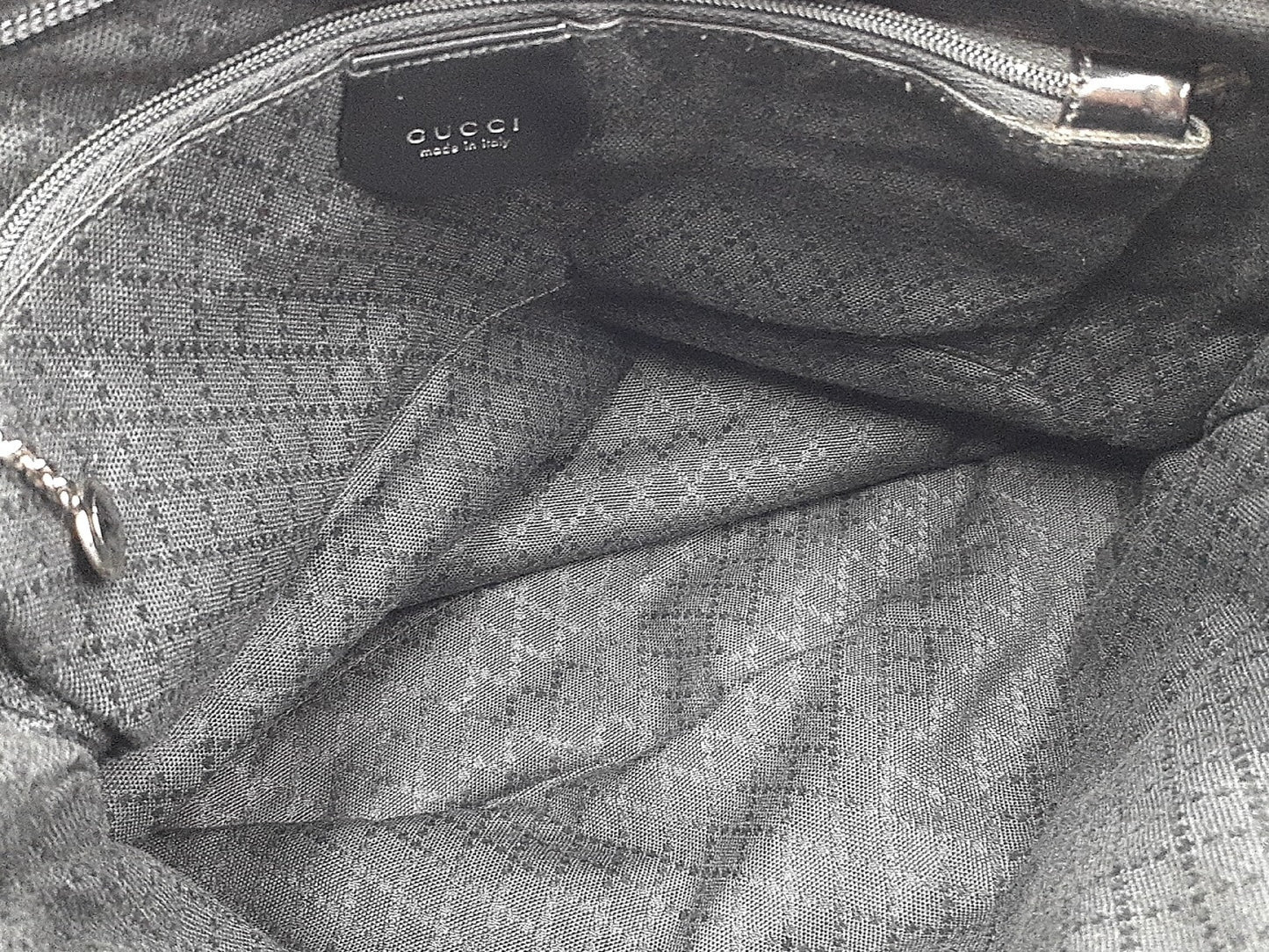 GUCCI Bamboo 3-Piece Set Bamboo 2-Way Shoulder Bag Leather Shoulder Bag