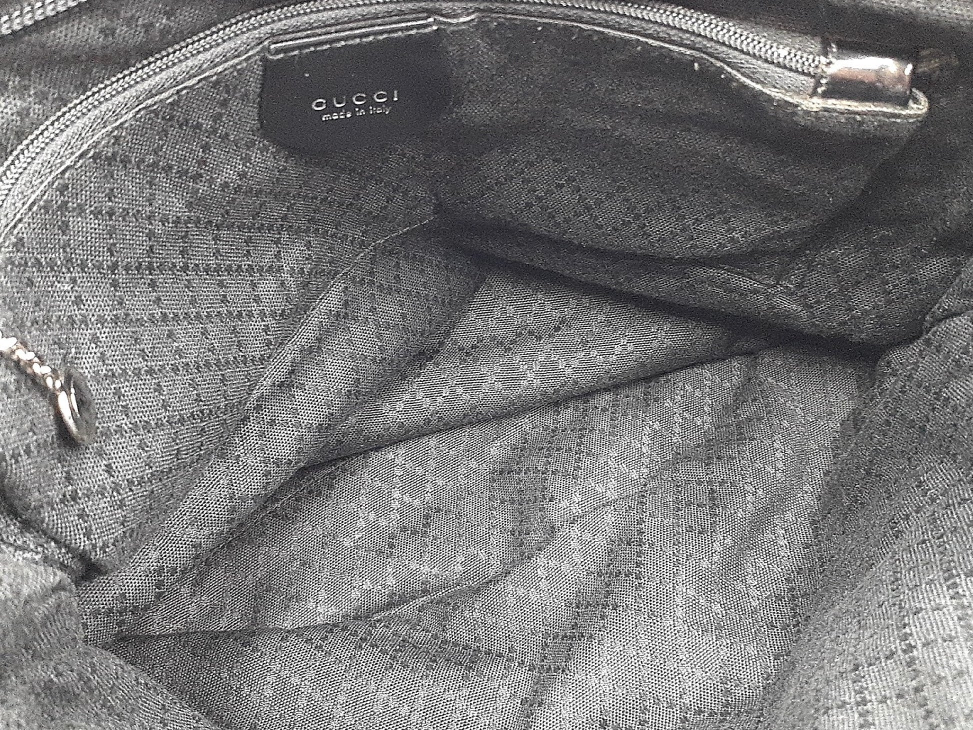 GUCCI Bamboo 3-Piece Set Bamboo 2-Way Shoulder Bag Leather Shoulder Bag