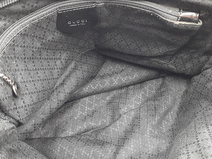 GUCCI Bamboo 3-Piece Set Bamboo 2-Way Shoulder Bag Leather Shoulder Bag