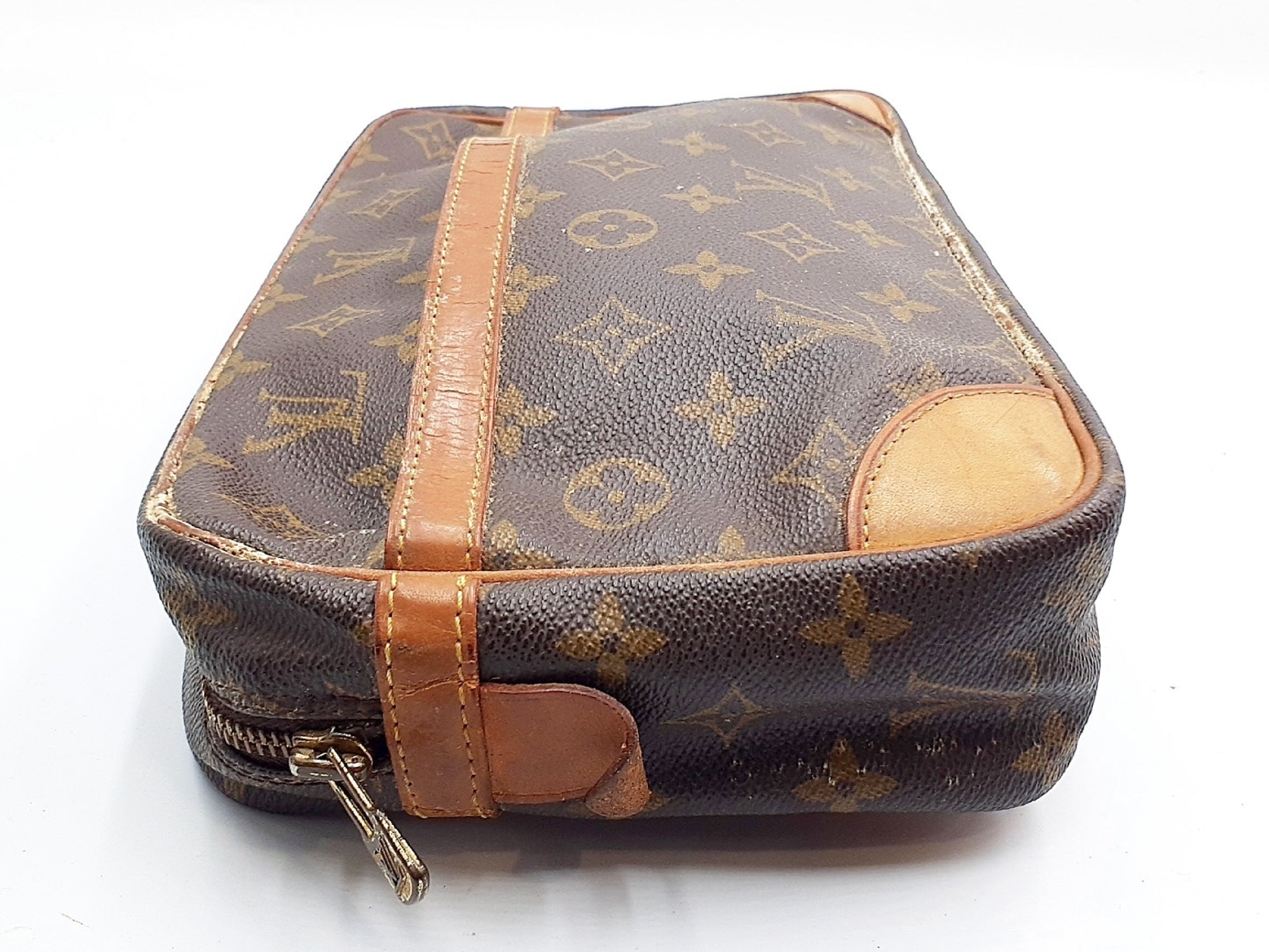 LOUIS VUITTON Monogram 4-Piece Set Monogram Marly Dragonne Compiègne 28 Second Bag