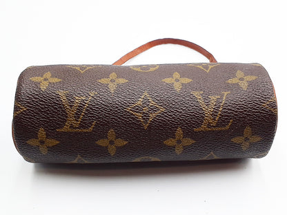 LOUIS VUITTON Monogram 4-Piece Set: Monogram Papillon Pouch, Poche Toilette 15 Bucket Pouch