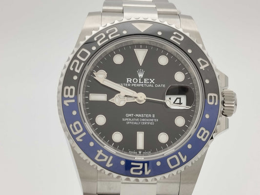 ROLEX GMT-Master II 126710BLNR HY315364 Black Dial Oyster Bracelet Men's Watch