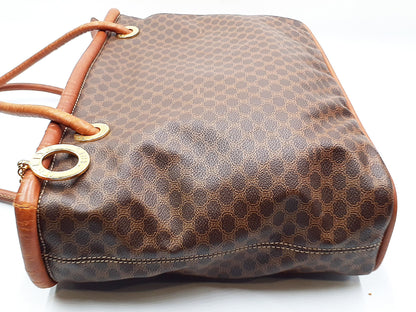 CELINE 4-Piece Macadam Leather Vintage Bag Set