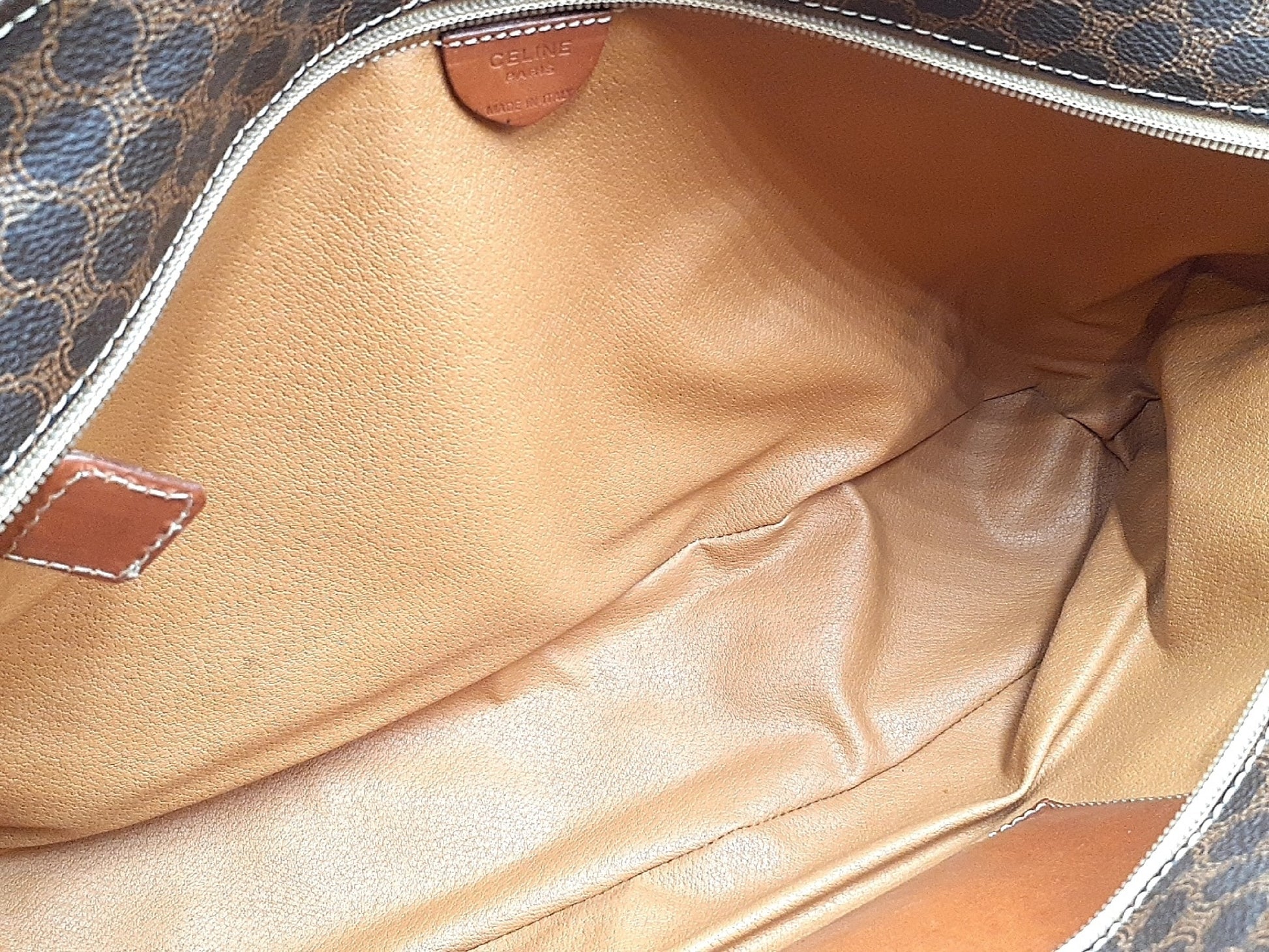 CELINE 4-Piece Macadam Leather Vintage Bag Set