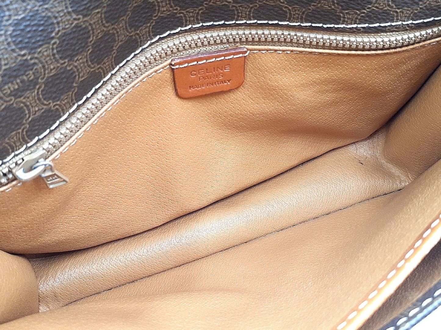 CELINE 5-Piece Macadam Leather Vintage Bag Set