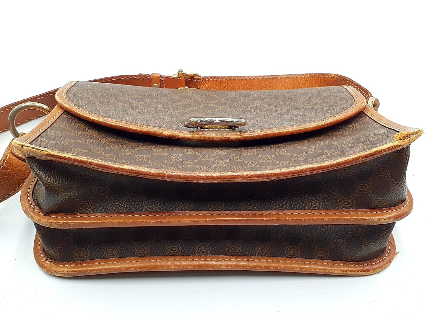 CELINE 5-Piece Macadam Leather Vintage Bag Set