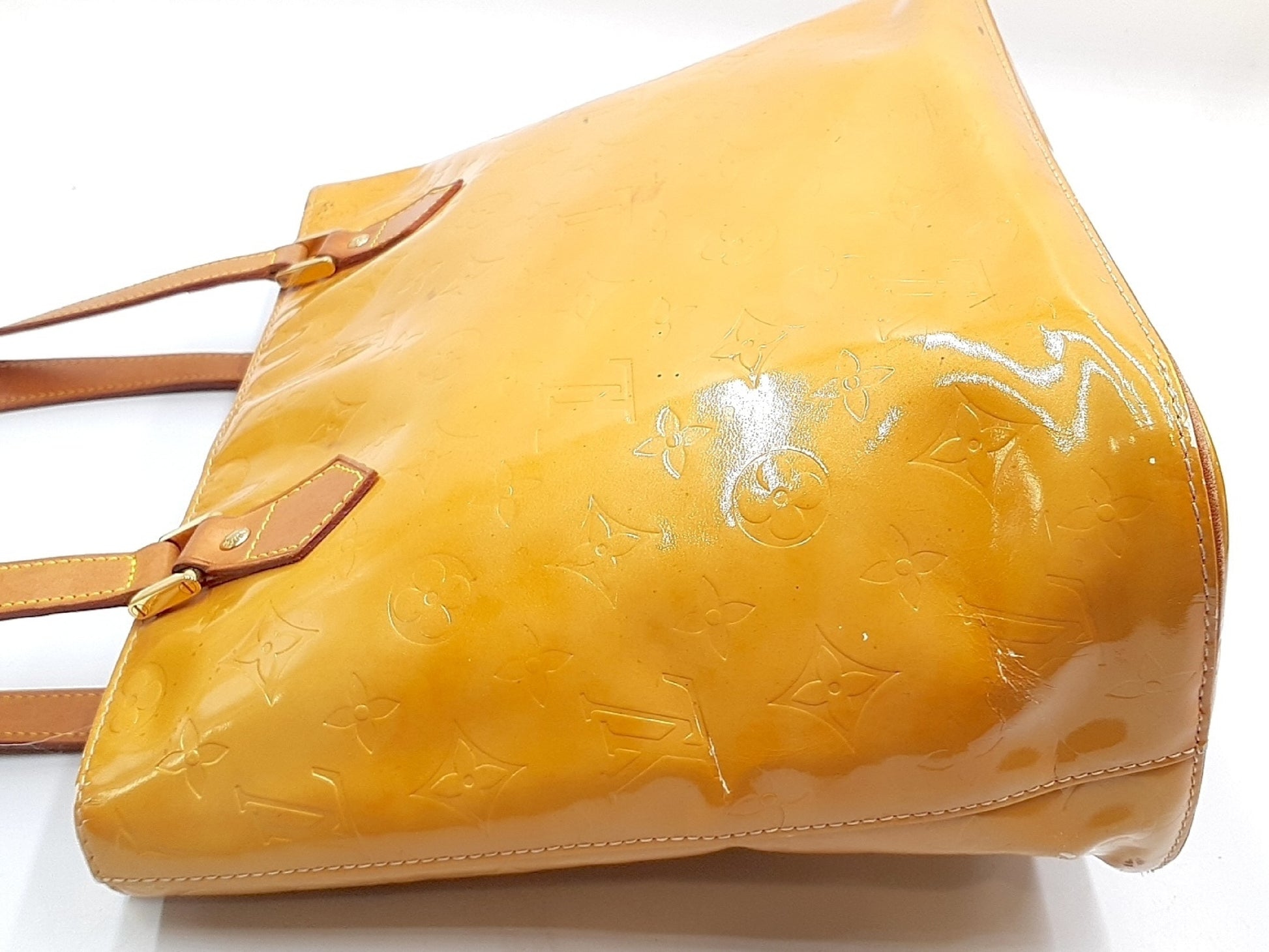 LOUIS VUITTON 3-Piece Set Vernis Houston Bag