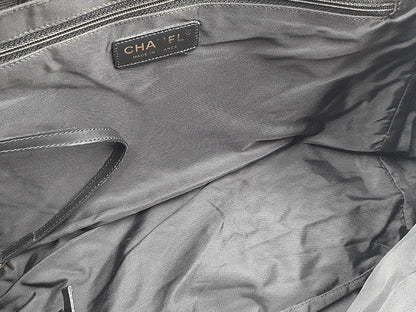 CHANEL New Travel Line All Black All Stickers 3-Piece Bag Set