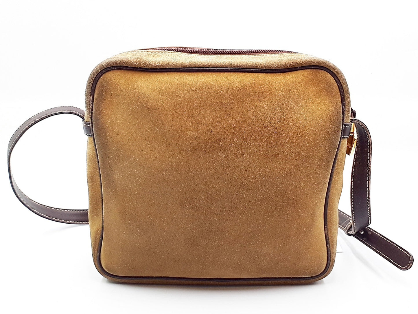 LOEWE Anagram Gold Hardware Leather Shoulder Bag