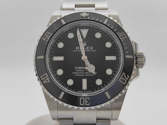 ROLEX Submariner 124060 4FK89294 Black Dial Oyster Bracelet Men's Watch
