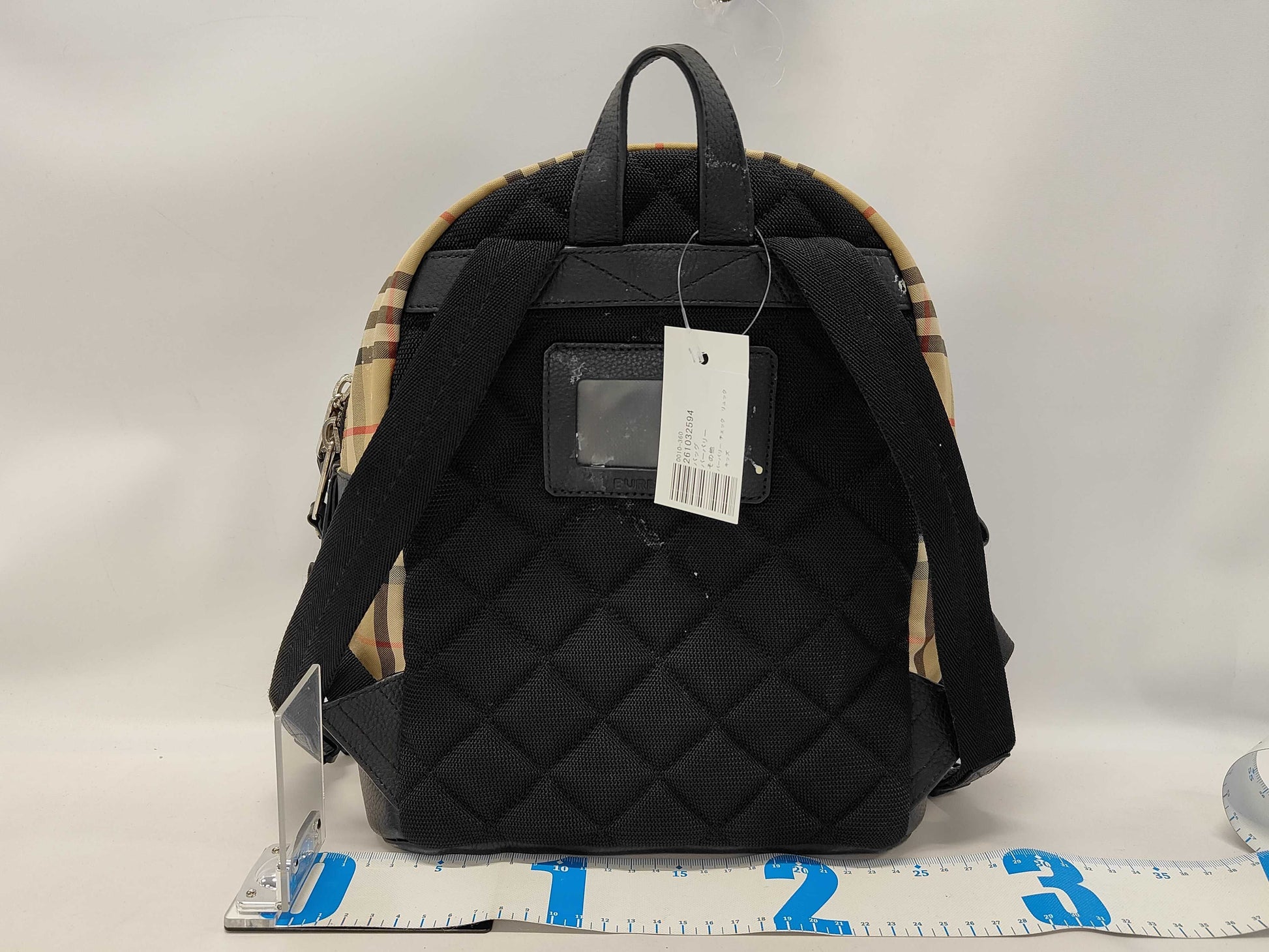 BURBERRY Check Kids Backpack