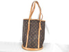 LOUIS VUITTON Monogram Louis Vuitton M42236 Monogram Bucket GM Brown Hand Tote Bag