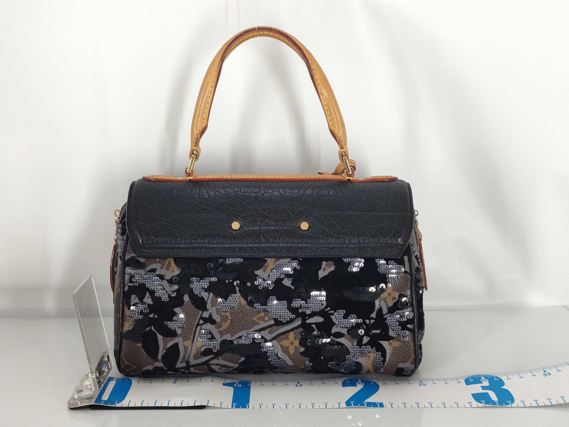 LOUIS VUITTON M40434 Monogram Fleur de Je Carrousel Shoulder Bag Handbag