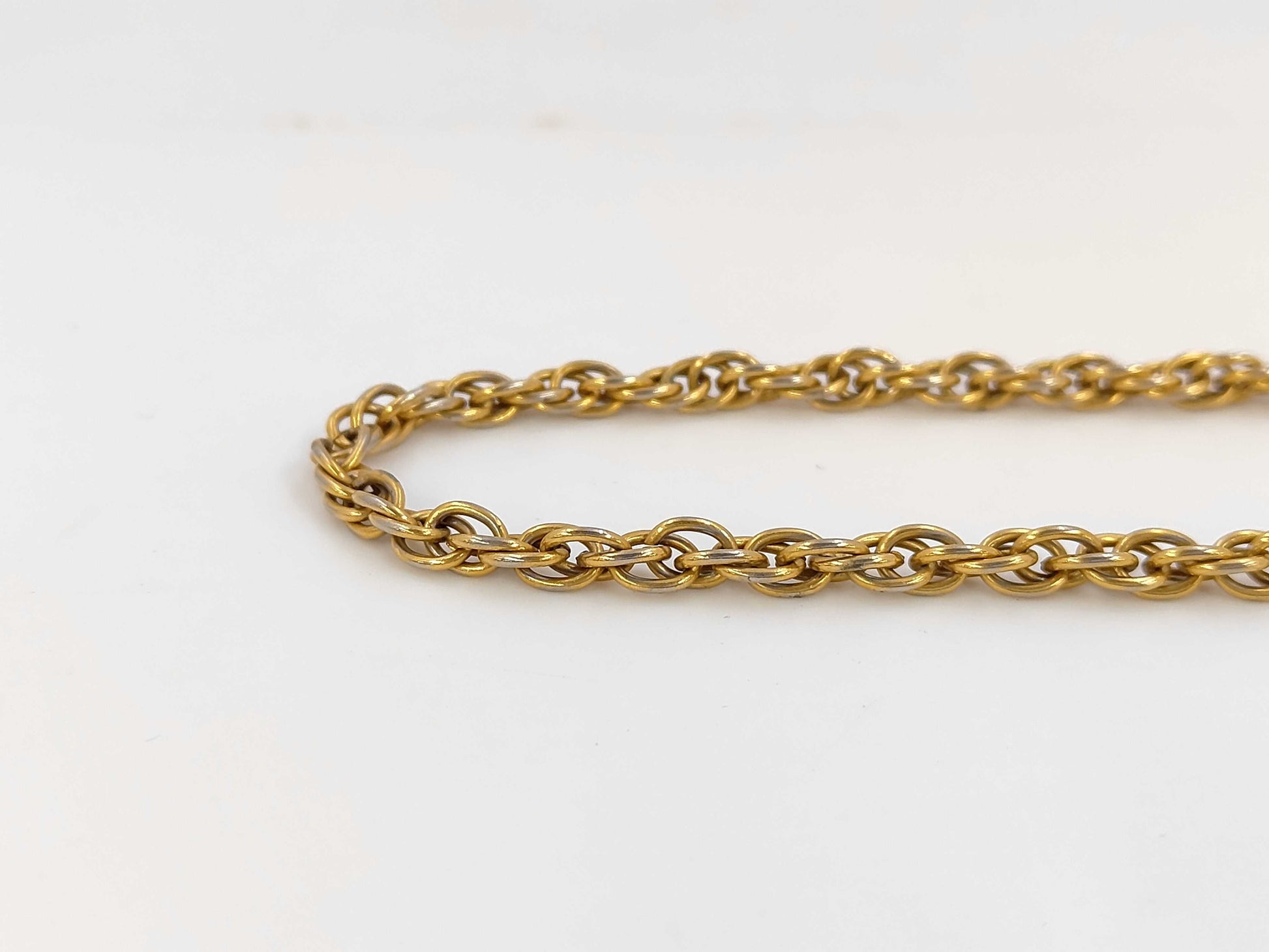 CHANEL Cambon 31 Gold GP Necklace Vintage Accessory Necklace