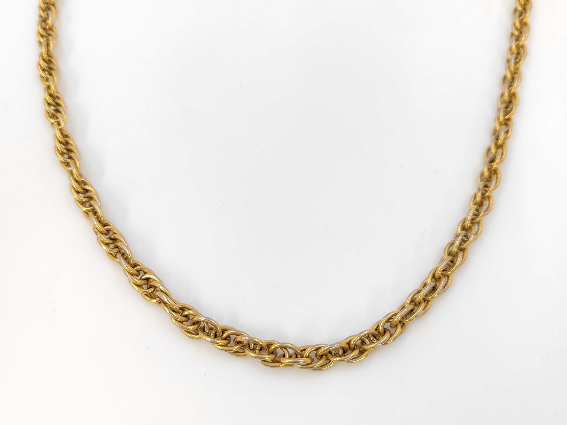 CHANEL Cambon 31 Gold GP Necklace Vintage Accessory Necklace