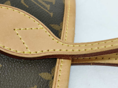 LOUIS VUITTON Monogram Louis Vuitton M40156 Monogram Neverfull MM Hand Tote Bag