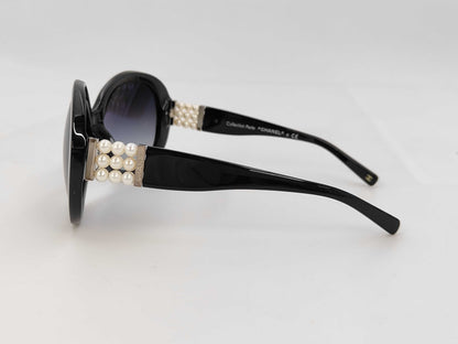  CHANEL CHANEL 5159-H-A Faux Pearl Logo Black Sunglasses Eyeglasses Sunglasses Eyeglasses