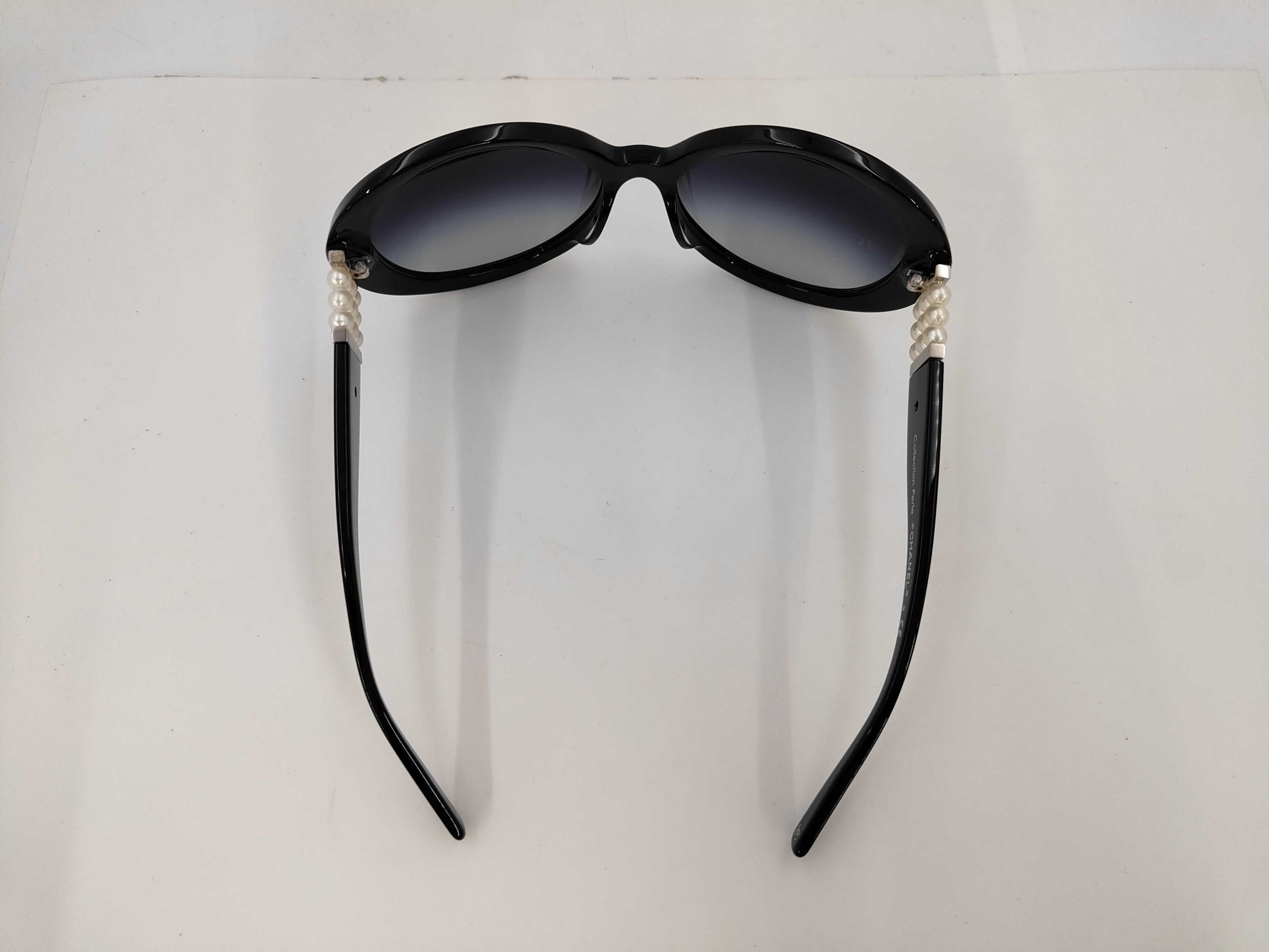  CHANEL CHANEL 5159-H-A Faux Pearl Logo Black Sunglasses Eyeglasses Sunglasses Eyeglasses