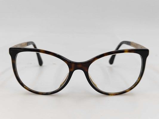 CHANEL CHANEL 3342-A Gold Chain Logo Brown Sunglasses Eyeglasses Sunglasses Eyeglasses