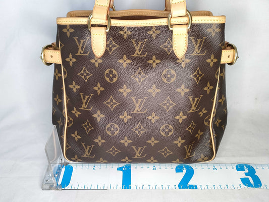 LOUIS VUITTON Monogram Batignolles Tote Bag Handbag M51156