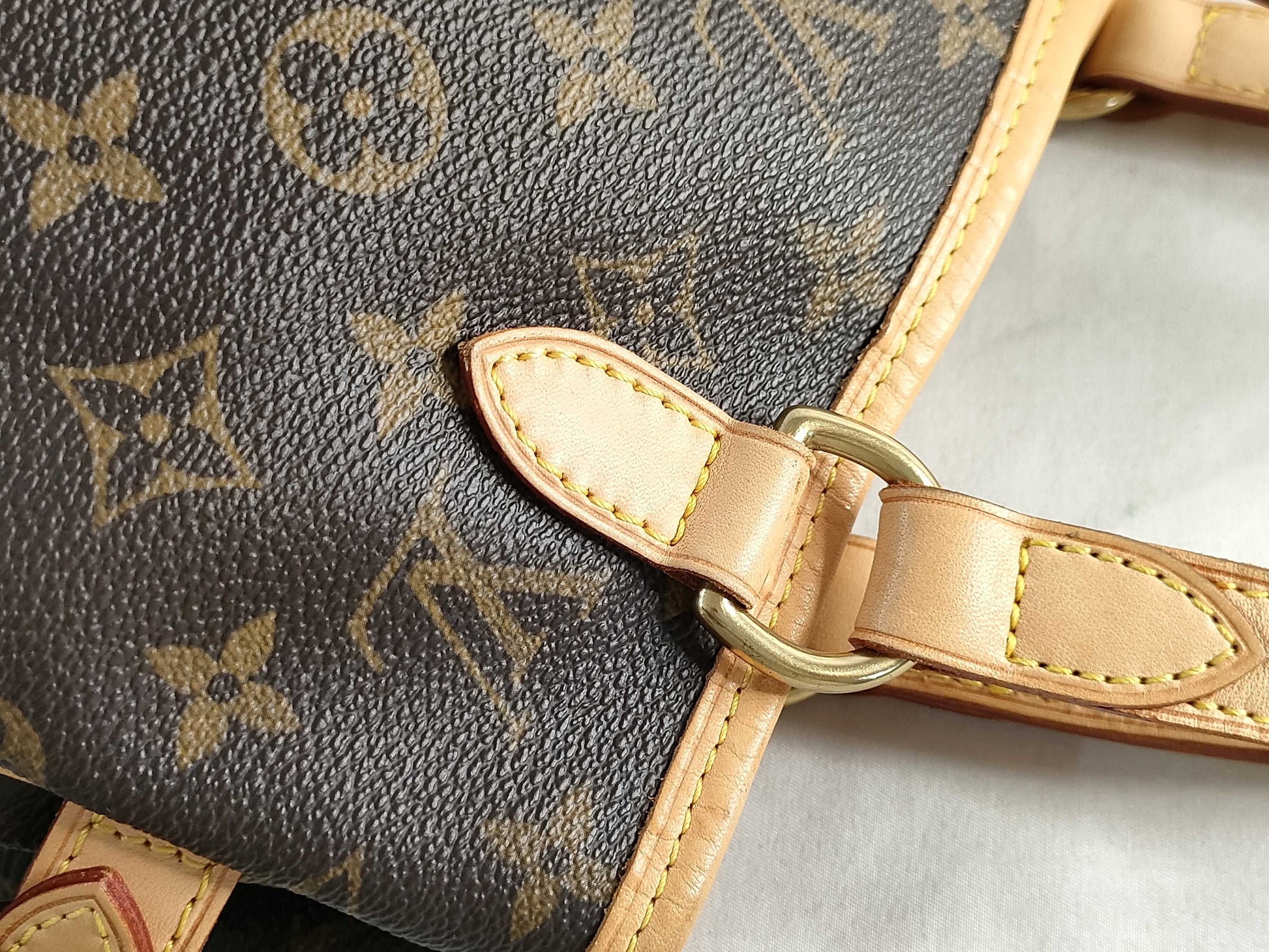 LOUIS VUITTON Monogram Batignolles Tote Bag Handbag M51156