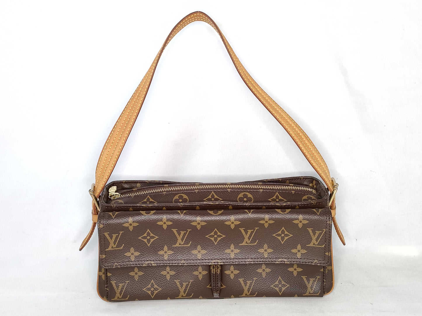 LOUIS VUITTON Monogram Viva Cite MM Monogram Shoulder Bag M51164 Shoulder Bag