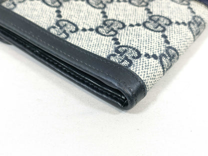 GUCCI GG Supreme Gucci Sherry Line GG Supreme Long Wallet