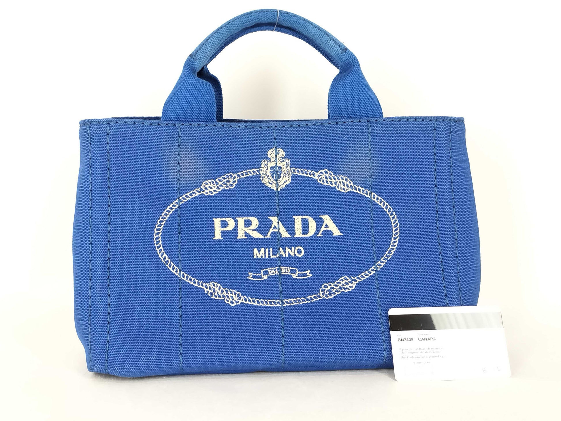 PRADA Prada Mini Tote Bag Canapa Tote Bag