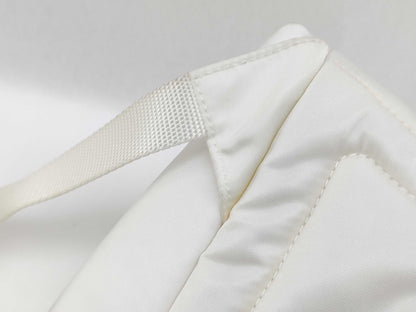 PRADA Nylon Prada Backpack White Backpack