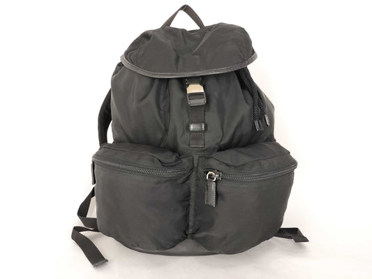 PRADA Nylon Prada Nylon Backpack Black Backpack