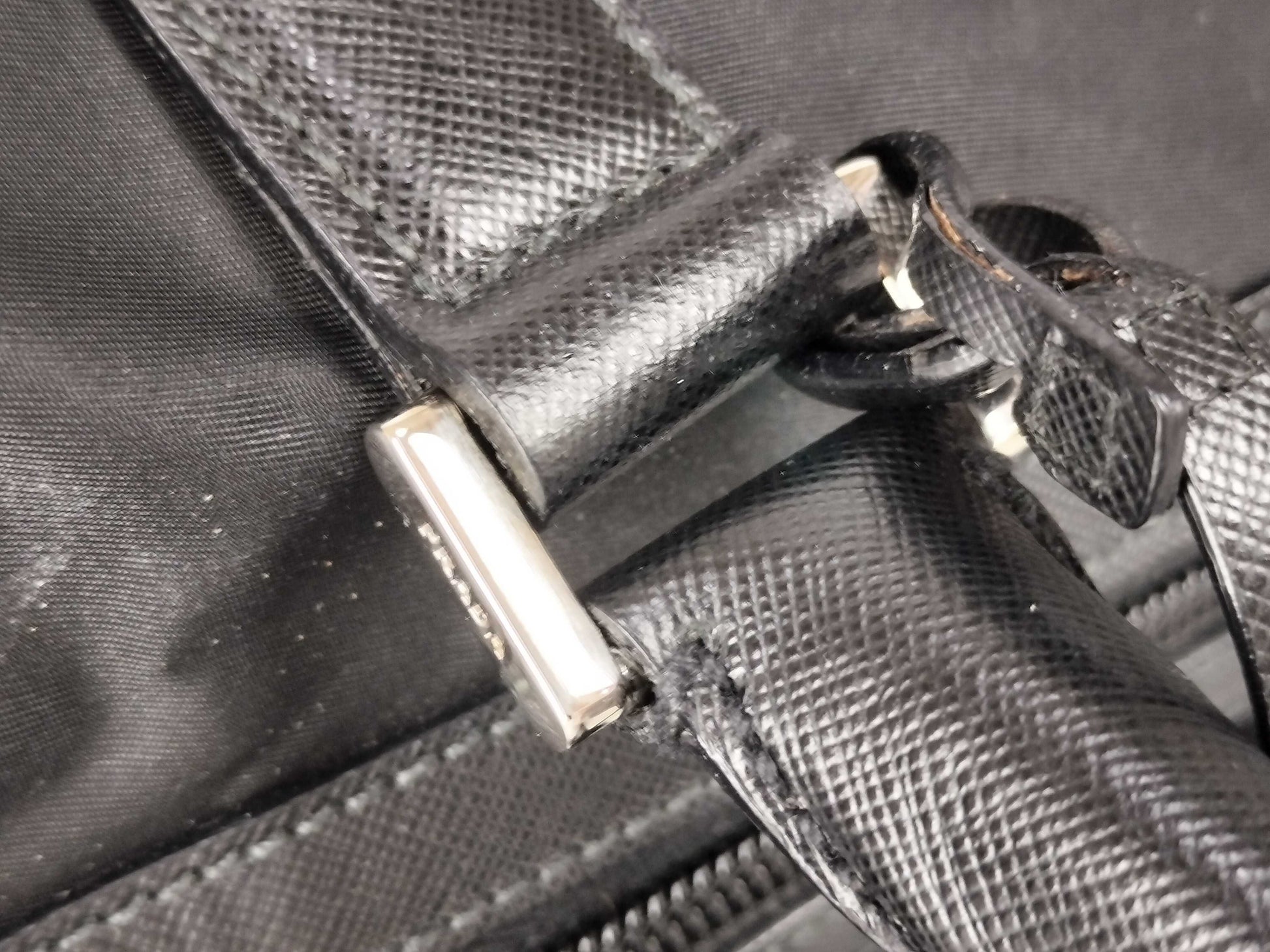 PRADA Nylon Prada Boston Bag Boston Bag